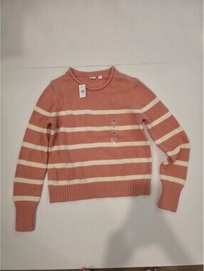 NWT Gap Women's Size XS Pink Sweater Long Sleeve Top